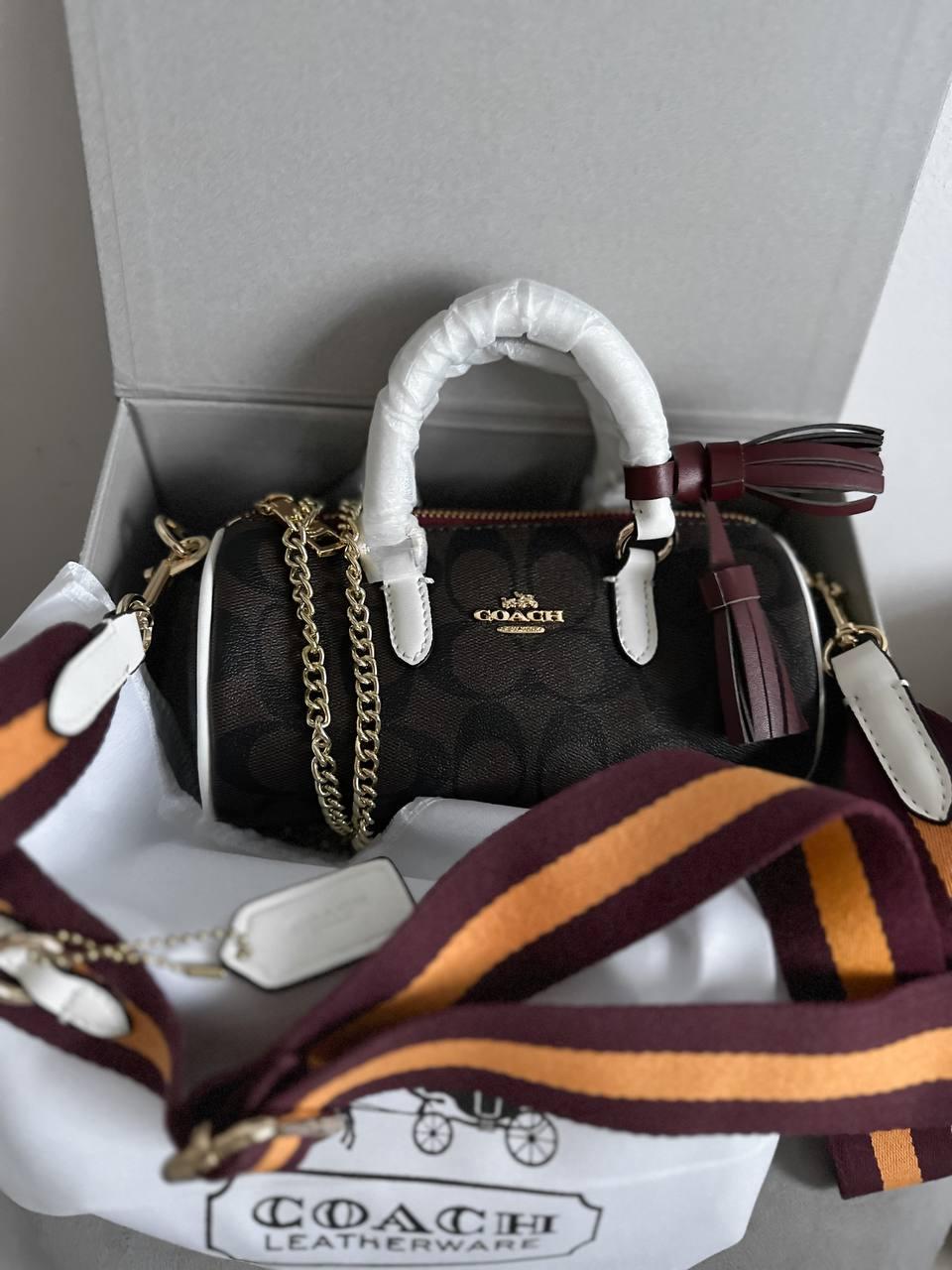 Жіноча сумка Коуч чорна Coach Black