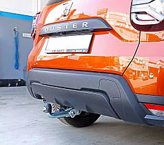 Фаркоп Renault Duster 2 2017-2024 (Рено Дачія Дастер 2) оцинкований
