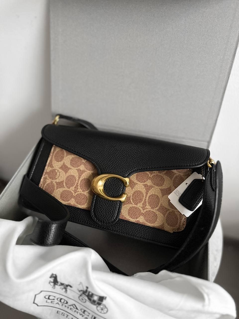 Жіноча сумка Коуч чорна Coach Black