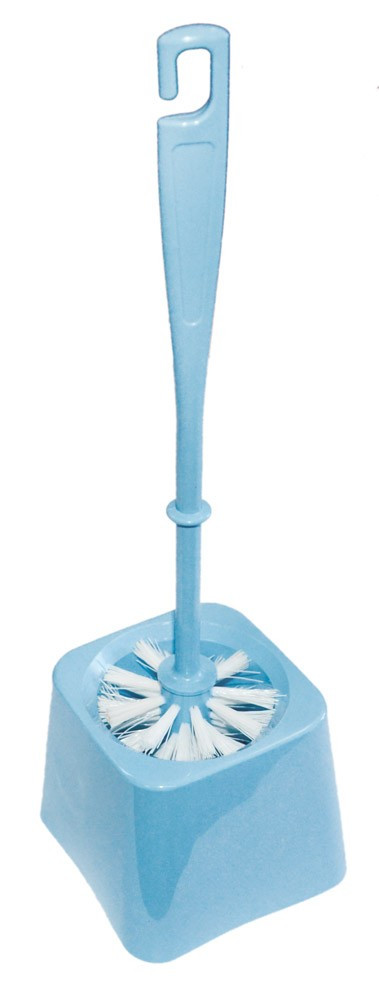 Йорж для унітазу ГОСПОДАР "Куб" з підставкою кольоровий 92-0062 |Ерш для унитаза ГОСПОДАР "Куб" с подставкой цветной 92-0062, фото 1