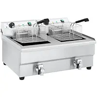 Royal Catering RCEF-16DH-1 фритюрница двухкамерная 32 л 6400 Вт