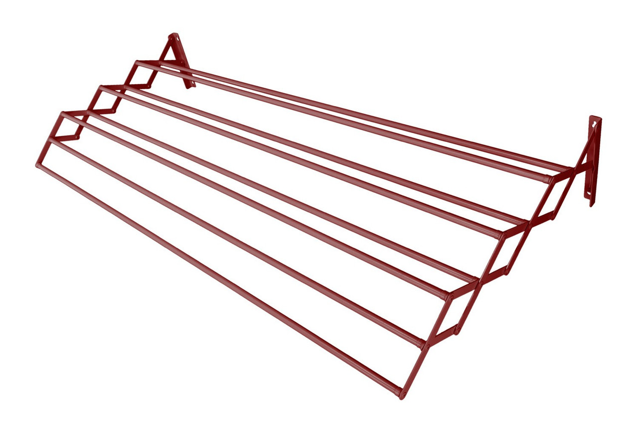 Сушарка для одягу розкладна ГОСПОДАР 1000мм 8 перекладин коричнева 92-1717 |Сушилка для одежды раскладная ГОСПОДАР 1000мм 8, фото 1