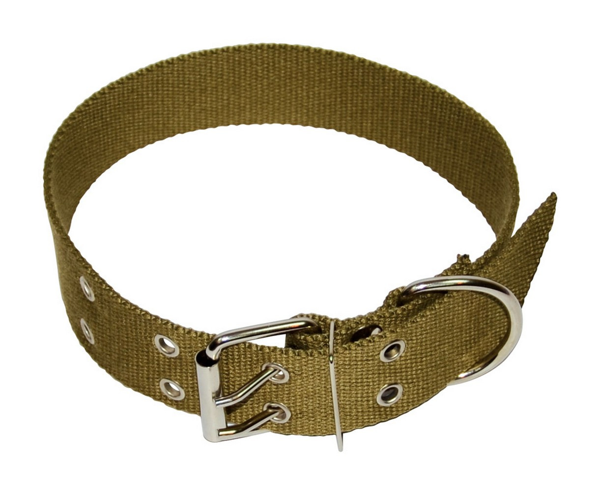 Нашийник для тварин ГОСПОДАР одношаровий 40х650мм подвійна пряжка 92-0210 |Ошейник для животных ГОСПОДАР однослойный 40х650мм, фото 1