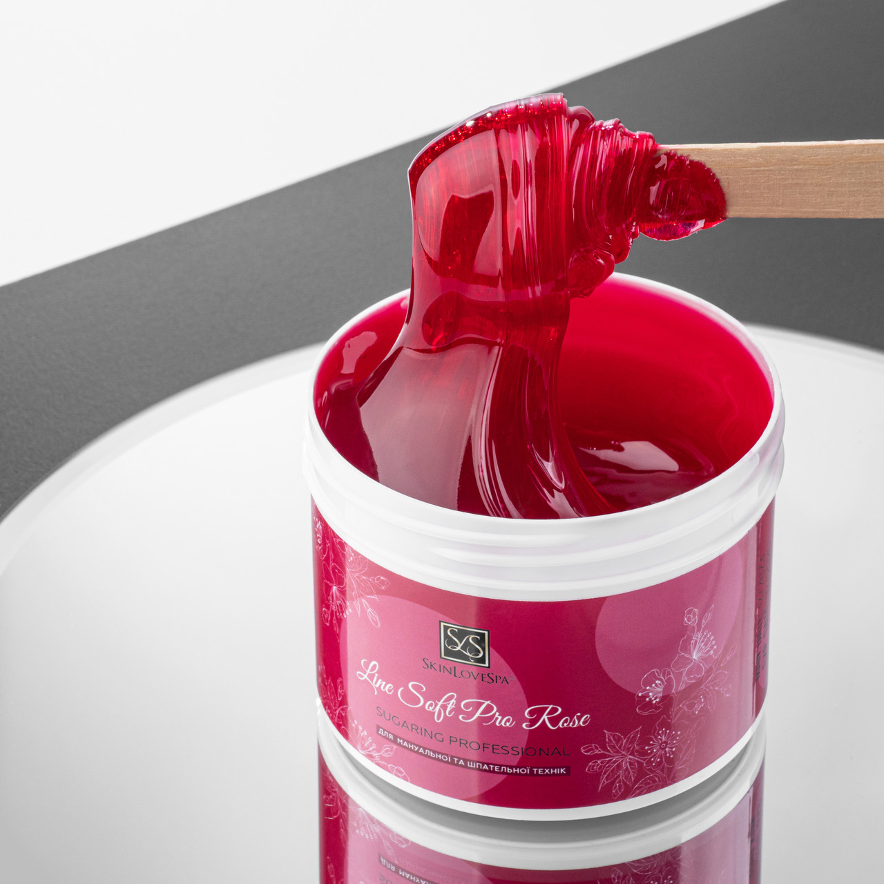 Цукрова паста для депіляції м'яка Soft Pro Rose 600 г