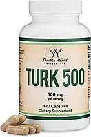 Double Wood Turk 500 / Туркестерон підтримка рівня чоловічих гормонів , тестостерон бустер 500 мг 120 капс  до 08/24