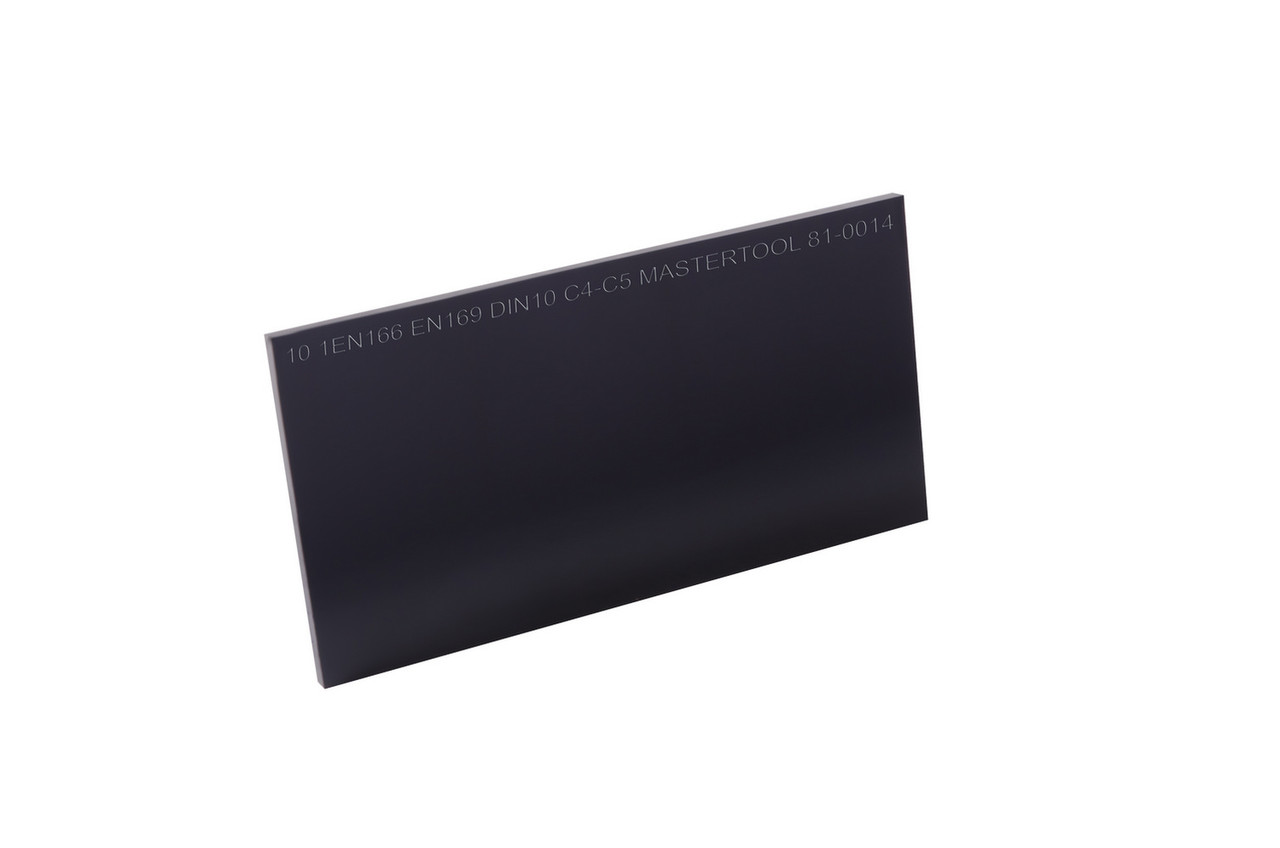 Скло захисне для зварювання тип с4 (din-10) 52х102мм Mastertool 81-0014, фото 1