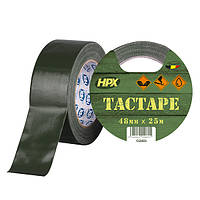 Ремонтная армированная лента HPX TACTAPE, 48мм х 25м, оливковая