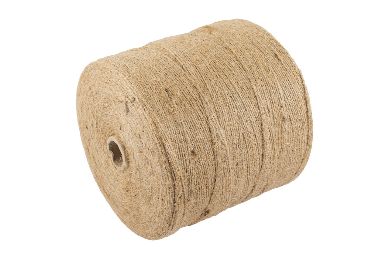Нитка джутова тонка ГОСПОДАР 2.0 кг 92-0622 |Нить джутовая тонкая ГОСПОДАР 2.0 кг 92-0622, фото 1