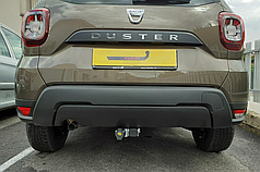 Фаркоп Renault Duster 2 2017-2024 (Рено Дачія Дастер 2) оцинкований Швидкознімний автомат на ручці