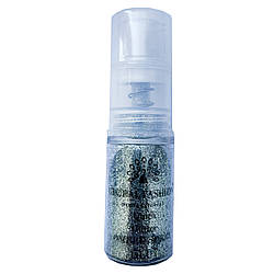 Сухий спрей для градієнта нігтів Global Fashion Glitter Ombre Spray, 7.5 г, GL07