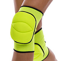 Наколінник для волейболу Zelart BC-7102 розмір m колір лимонний at