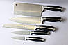 Набір кухонних ножів на крутяшій підставці з 9 предметів Edenberg EB-3611, фото 7