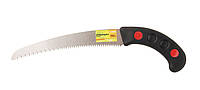Ножовка садовая "самурай" 250мм 6tpi каленый зуб 3-d заточка Mastertool 14-6013