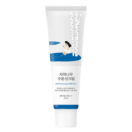 Сонцезахисний крем з березовим соком ROUND LAB Birch Juice Moisturizing Sunscreen, 50 мл (551814), фото 1