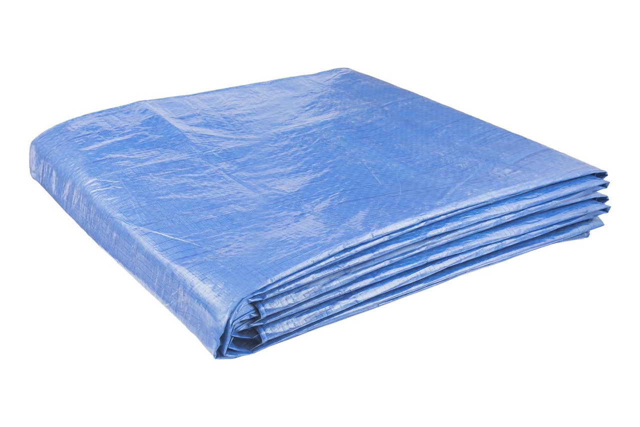 Тент будівельний туристичний 3х5м 65 г/м² синій Mastertool 79-9305, фото 1