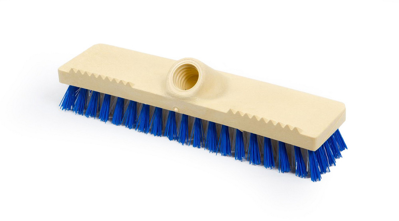 Щітка господарська для миття без ручки 240х28х65мм пп пластикова колодка вр Mastertool 14-6522, фото 1