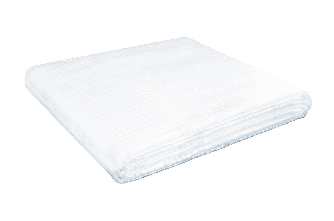 Тент білий 3х4м 130г/м2 Mastertool 89-2304 будівельний універсальний туристичний, фото 1