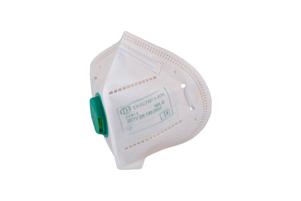 Респіратор дніпро-1кn ffp1 4пдк з клапаном Mastertool 82-0175, фото 1