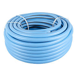 Шланг для поливу oasis 3/4" 25м блакитний Mastertool 92-1057 |садовий для води поливальний