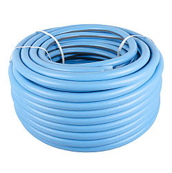 Шланг для поливу oasis 3/4" 30м блакитний Mastertool 92-1058 |садовий для води поливальний