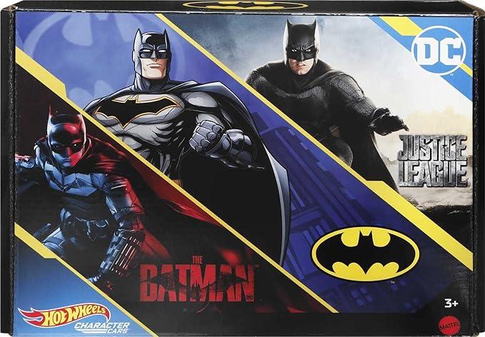 Набір колекційних машинок Hot Wheels Batman Character Cars 6 шт Бетмен HBY35 1:64