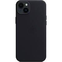 Чохол для смартфона Leather AAA Full Magsafe IC for iPhone 15 Black