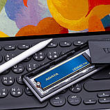 Накопичувач SSD M.2 ADATA LEGEND 710 256GB 2280 PCIeGen 3x4 3D NAND Read/Write: 2100/1000 MB/sec, фото 6