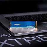 Накопичувач SSD M.2 ADATA LEGEND 710 256GB 2280 PCIeGen 3x4 3D NAND Read/Write: 2100/1000 MB/sec, фото 7