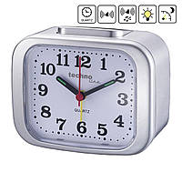 Настольные часы с будильником Technoline Modell XL (Silver)