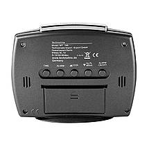 Цифровий настільний годинник з будильником Technoline WT189 (Anthracite), фото 4