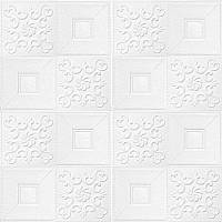 Самоклеючі панели на потолок 3D фігури 700х700х5мм (114) SW-00000006