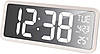 Настінний електронний годинник Technoline WS8130 | Стильний дизайн, Великий LCD-дисплей, Календар, Термометр, фото 6