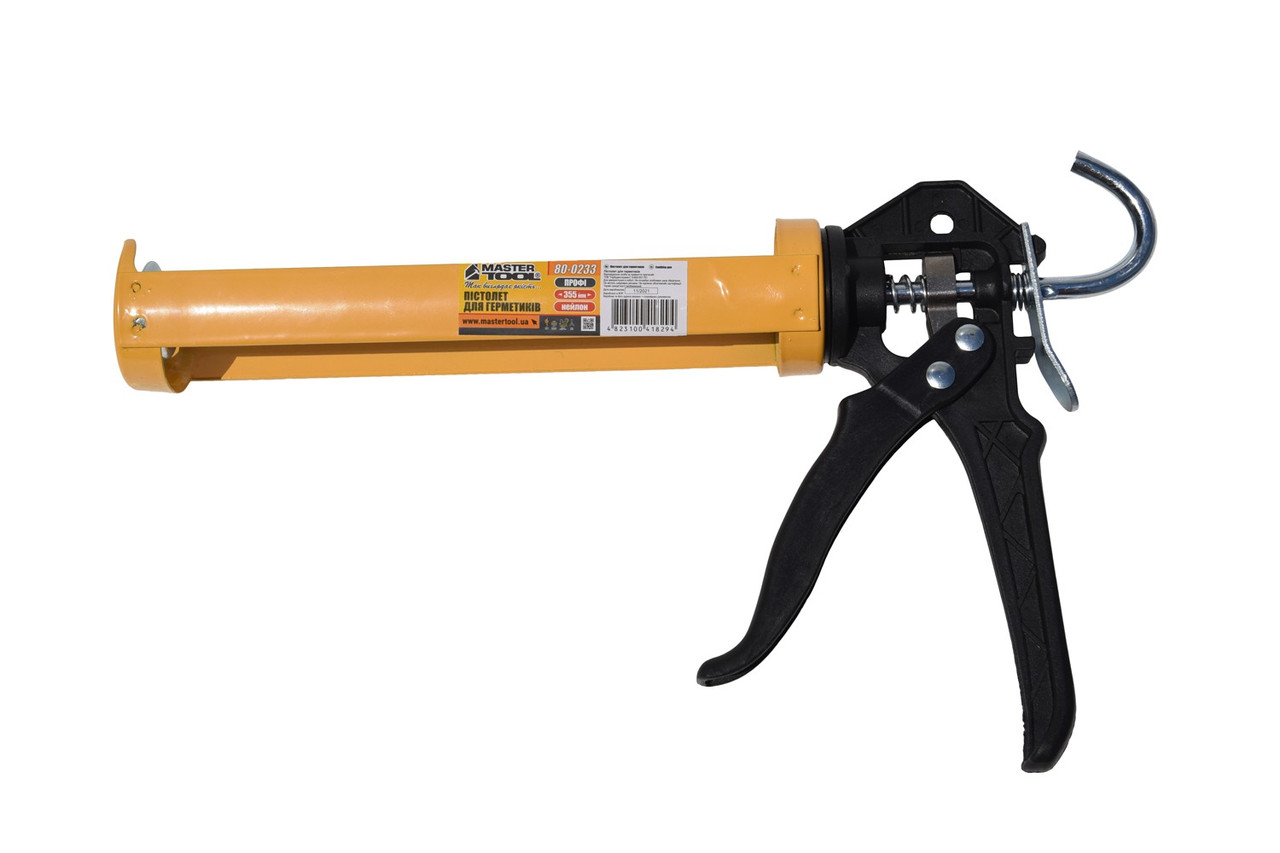 Пістолет для герметиків 355мм нейлонова ручка Mastertool 80-0233, фото 1