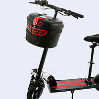 Пластиковая корзина для велосипеда с замком - крепкая сумка с передней рамой 5Л/5кг SF-218