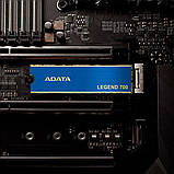 SSD M.2 ADATA LEGEND 700 512GB 2280 PCIeGen 3x4 3D NAND Read/Write: 2000/1600 MB/sec, фото 5