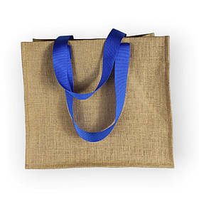 Сумка господарська із джуту 40х35х17 (ручка 60 см)