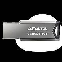 Флеш-накопичувач ADATA USB 3.2 UV 350 512Gb Silver