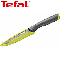 Кухонный нож Tefal Fresh Kitchen 12 см, с чехлом, универсальный, нержавеющая сталь, для кухни