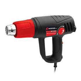 Фен технічний STORM 2000W 50 °C — 600 °C, 250 л/м — 500 л/м (WT-1020 Intertool)