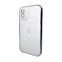 Чохол для смартфона AG Glass Sapphire Frame MagSafe Logo for Apple iPhone 12 White
