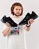 Чоловічі кросівки New Balance 920 Black (Чорні) Взуття Нью Беланс 920 натуральна замша сітка демісезон, фото 2