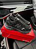 Чоловічі кросівки New Balance 920 Black (Чорні) Взуття Нью Беланс 920 натуральна замша сітка демісезон, фото 4