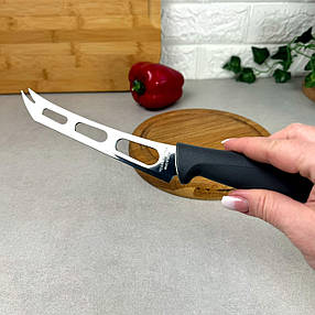 Ніж для сиру 273 мм Tramontina Plenus Grey із сірою рукояткою, фото 3