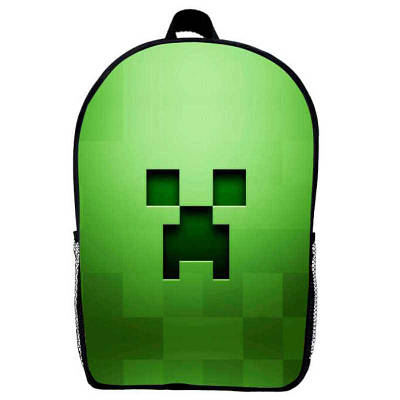 Рюкзак Майнкрафт Minecraft детский (Gear bag mini M05) черный, 29 х 21 х 9 см