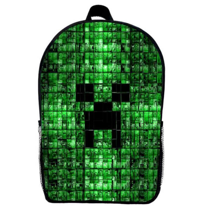 Рюкзак Майнкрафт Minecraft дитячий (Gear bag mini M08) чорний, 29 х 21 х 9 см, фото 1