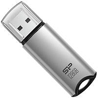 Флешка (USB Flash) 128GB Silicon Power Marvel M02 Silver (SP128GBUF3M02V1S)