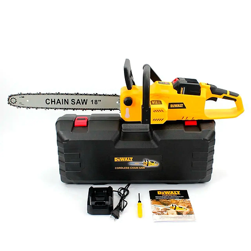 Аккумуляторная пила цепная DeWALT DCVCS574X1 шина 45 см 48V 12AH АКБ ...