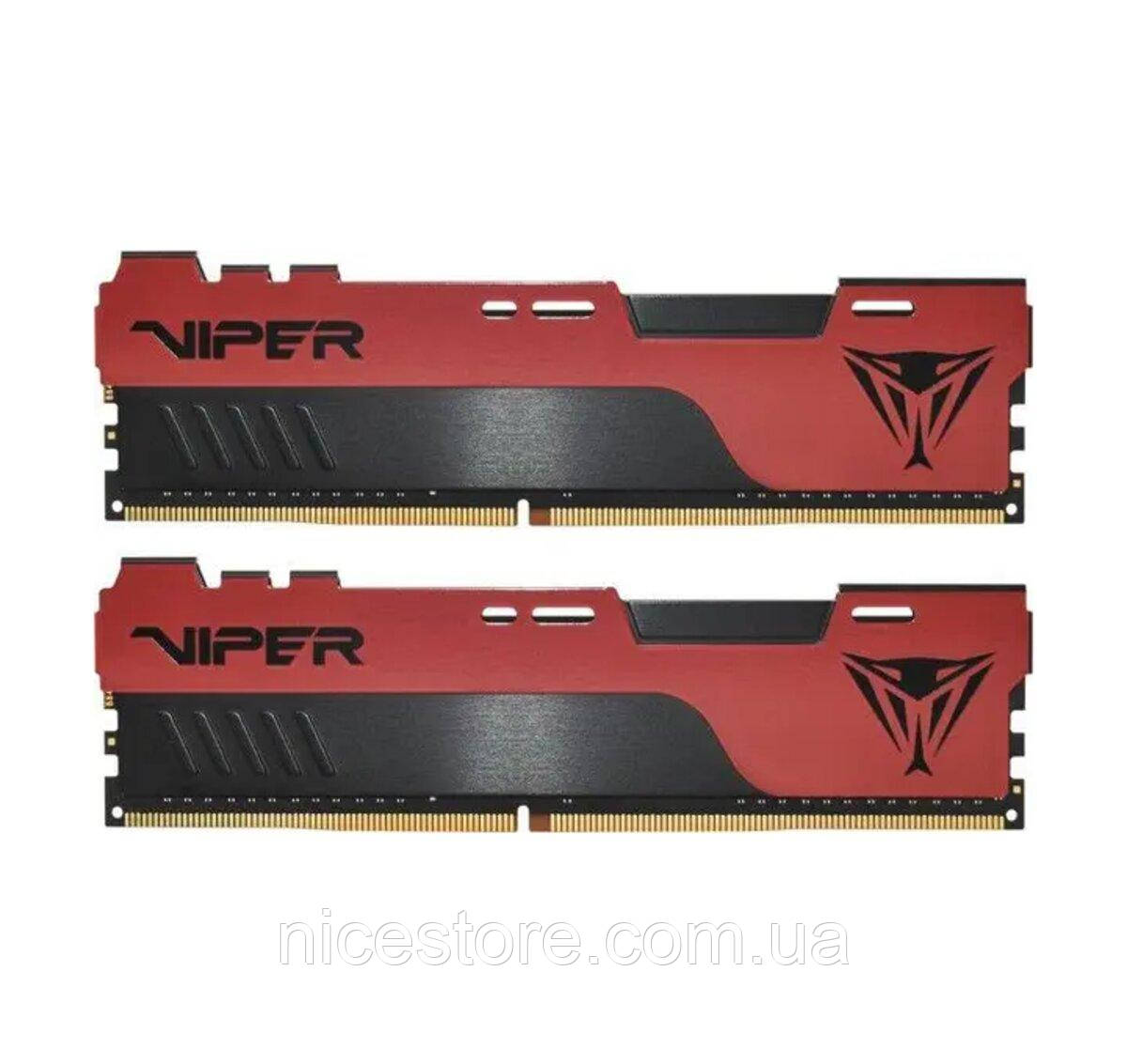 Оперативна пам'ять DDR4 Patriot Viper Elite II 16GB (Kit of 2x8192) 3200MHz CL18 DIMM