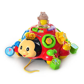 Дитяча музична іграшка у вигляді сонечка Play Smart 957 Розвиваюча музична гра Чарівна скринька