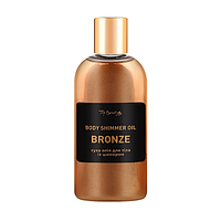 Top Beauty Body Shimmer Oil Bronze Олія суха для тіла мерехтлива Бронза, 100 мл